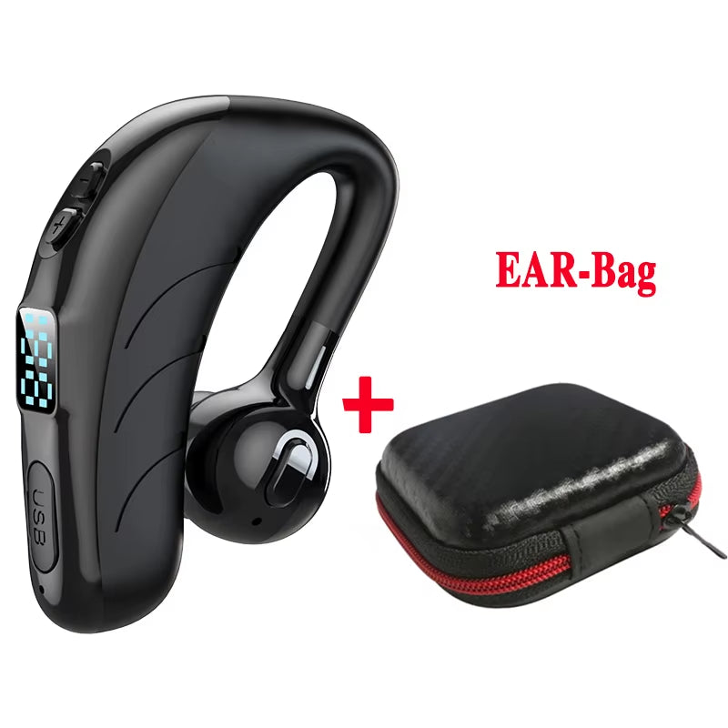 X13 Single Ear Earphone Bluetooth 5.1 Long Standby Business Wireless Headphone Game Headset Sports Noise Reduction Handsfree Cal