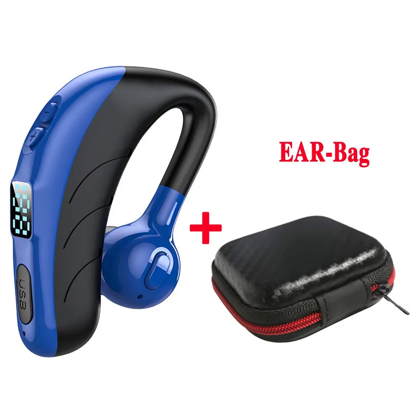 X13 Single Ear Earphone Bluetooth 5.1 Long Standby Business Wireless Headphone Game Headset Sports Noise Reduction Handsfree Cal