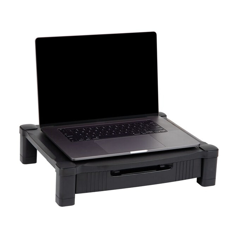 Monitor Stand Riser with Drawer Storage for Computer, Laptop, Desk, Imac, Dell, Hp, Printer, Black