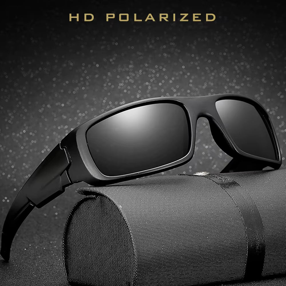 Luxury Polarized Sunglasses Men Women Brand Designer Retro Driving Shades Male Sun Glasses for Men Square Sunglass Mirror Oculos