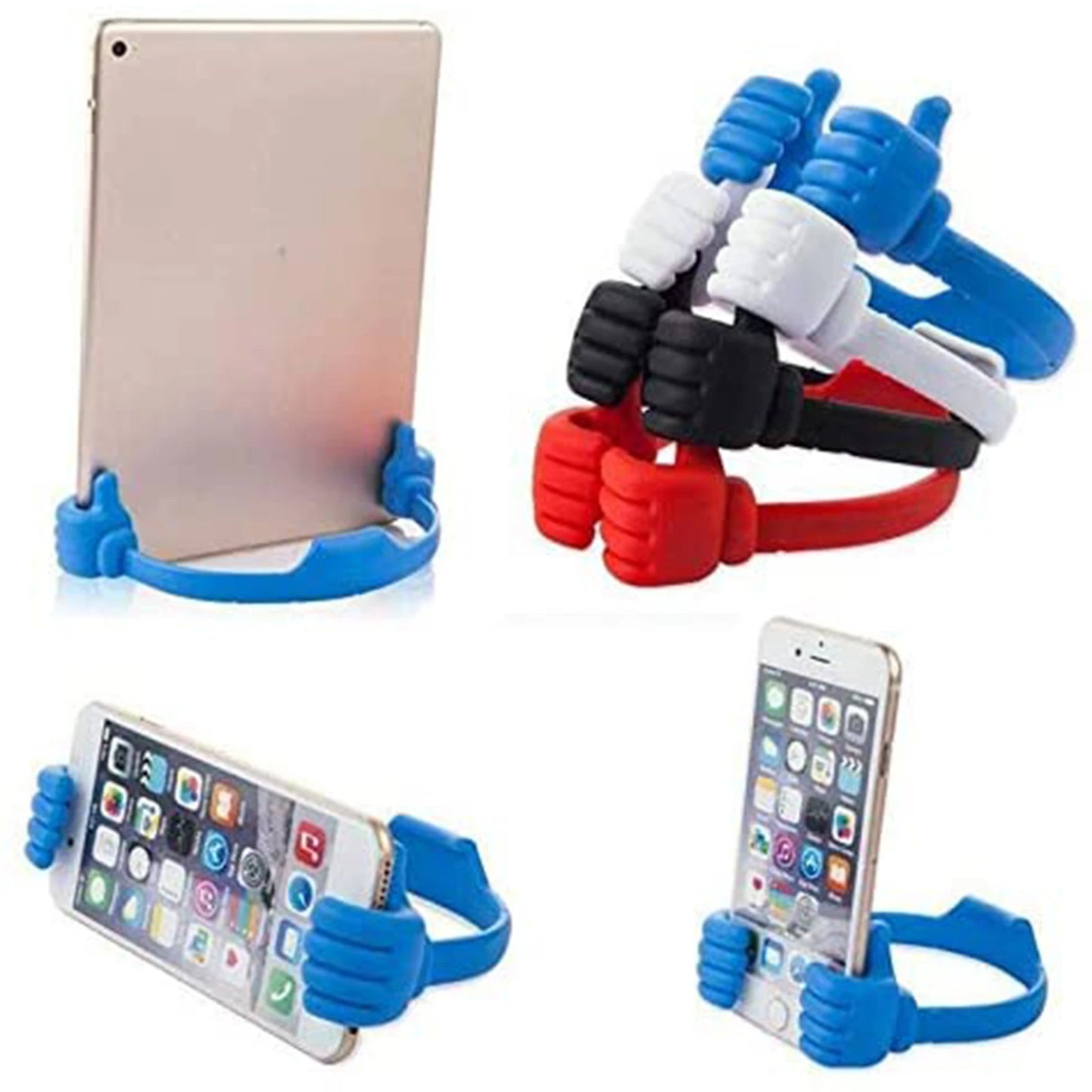 Thumbs up Mobile Cell Phone Holder Movie Watching Lazy Bed Desktop Mount Stand Silicone  Cellphone Tablet Desk Holder