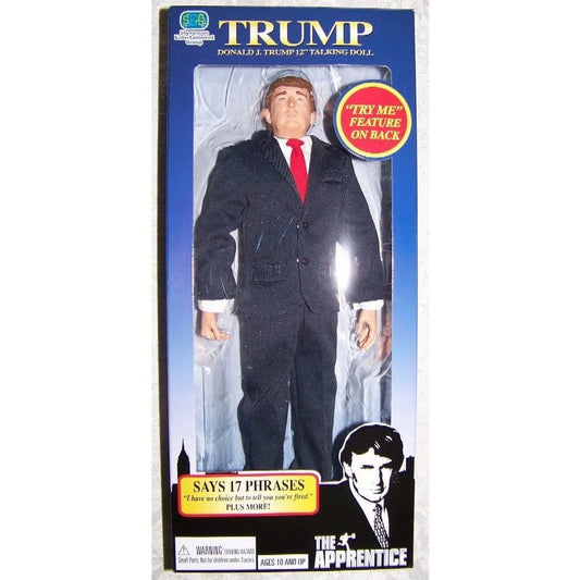 Donald Trump Talking Collectible Dolls with 17 Phrases, Brown, 1 Lbs, 6.20"