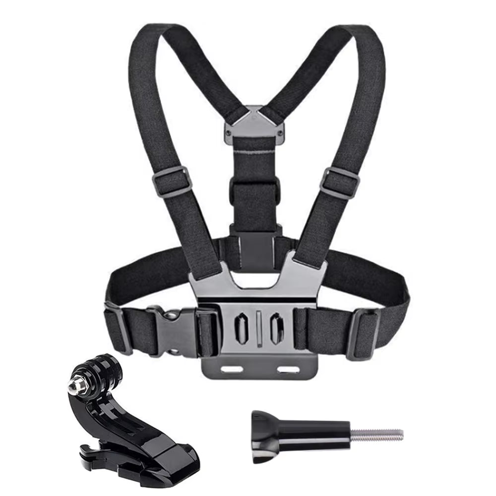 Phone Chest Mount Strap Belt Harness for 360 Mobile Cell Phone Clip Holder for Iphone 13 Xiaomi Samsung Gopro Hero 10 9 8 7