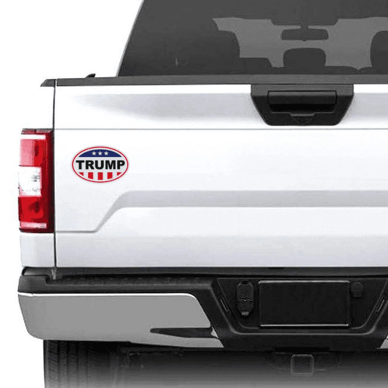 Trump 2024 Magnet, United States Flag Design, Donald Trump 2024, 6" X 4" Magnetic Bumper Sticker