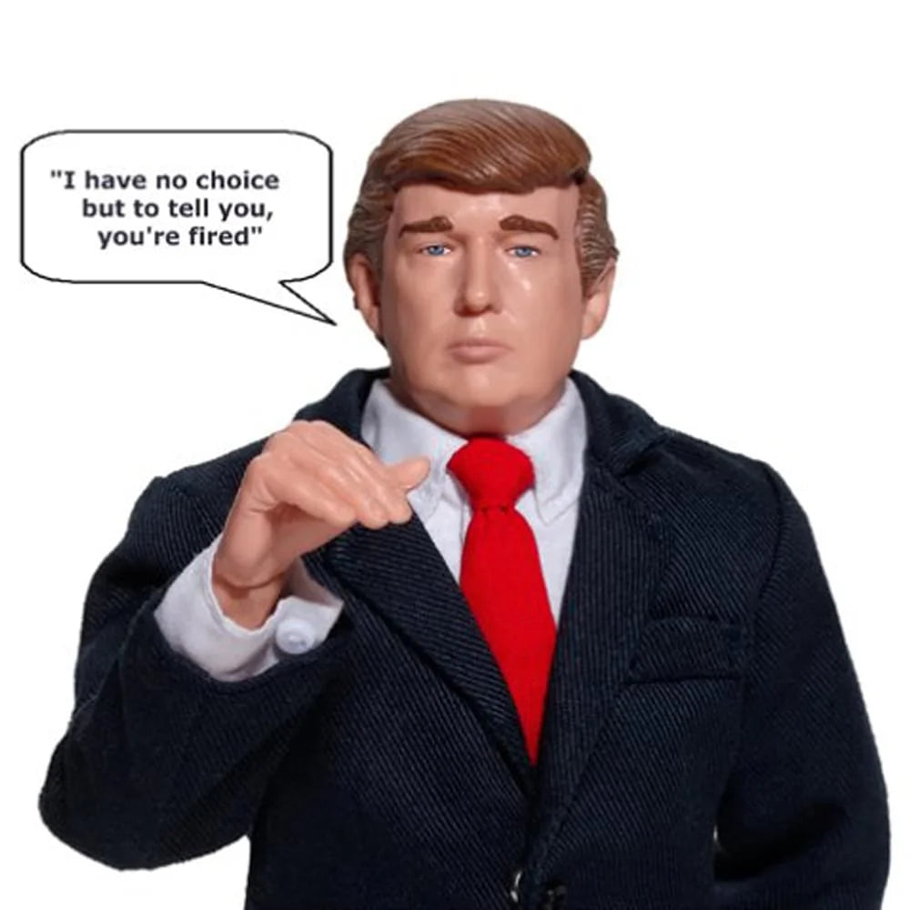 Donald Trump Talking Collectible Dolls with 17 Phrases, Brown, 1 Lbs, 6.20"