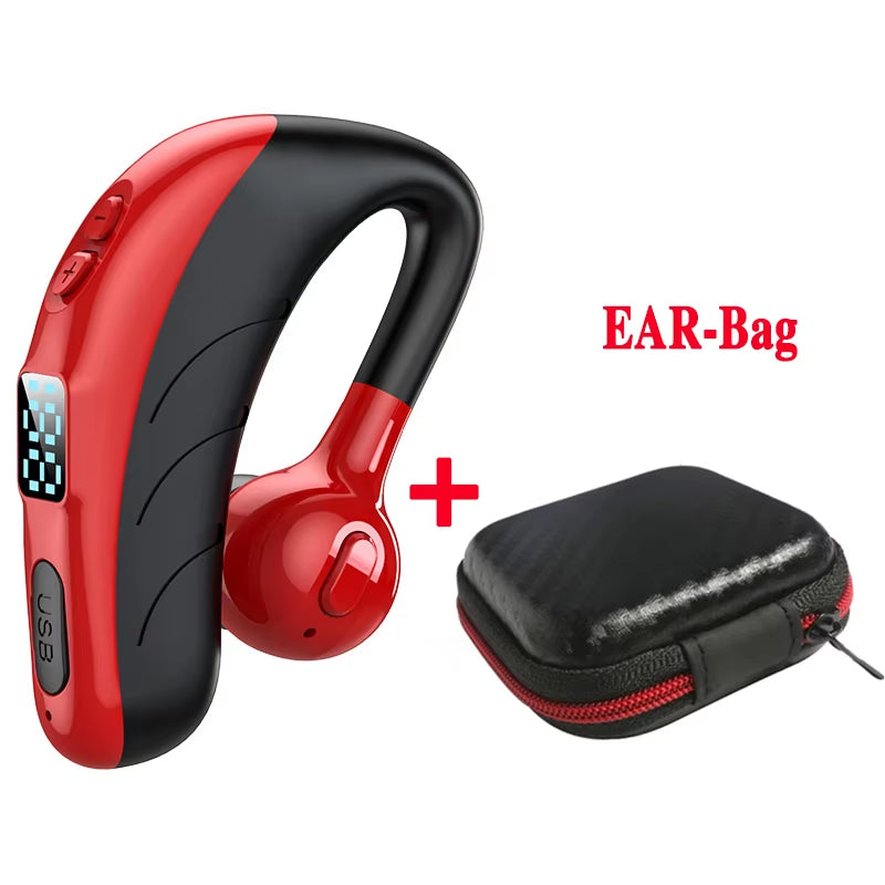 X13 Single Ear Earphone Bluetooth 5.1 Long Standby Business Wireless Headphone Game Headset Sports Noise Reduction Handsfree Cal