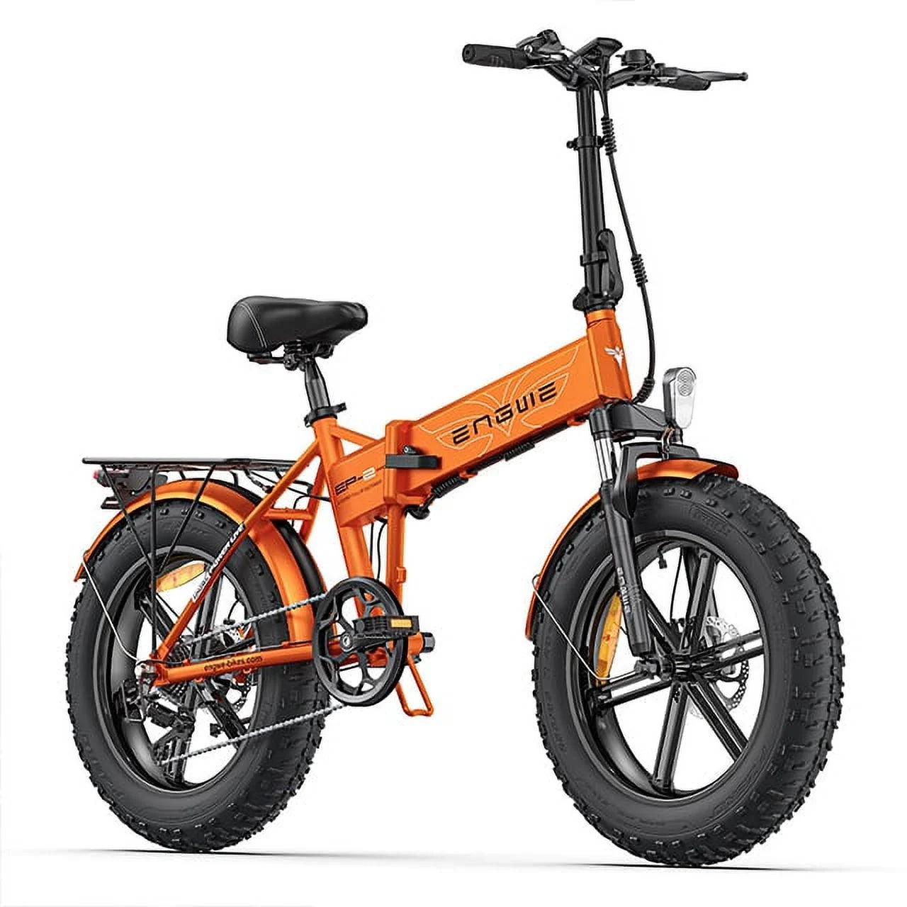 EP-2 Pro 750W Motor Folding Electric Bike for Adults,48V 13A Removable Battery,Orange