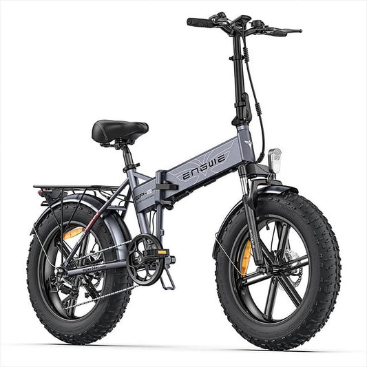 EP-2 Pro 750W Motor Folding Electric Bike for Adults,48V 13A Removable Battery,Grey