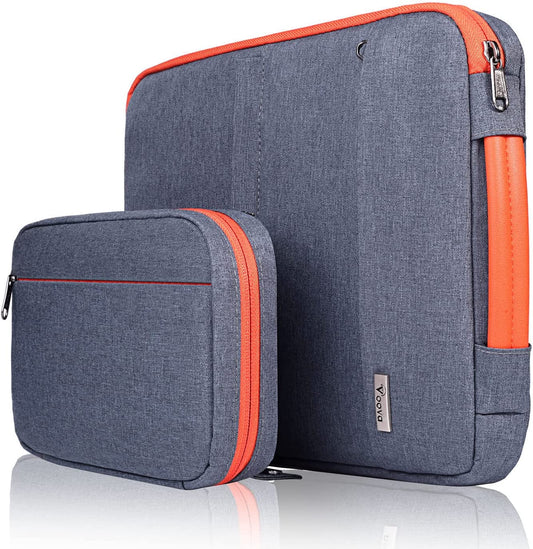 Laptop Sleeve Case 13 13.3 14 Inch for Macbook Air/Pro Retina M2, Macbook Pro 14 2021 2022 M1 Pro/Max A2442,13.5 Surface Book/Laptop 4/3,13 Chromebook, 2 in 1 Computer Bag with Small Pouch