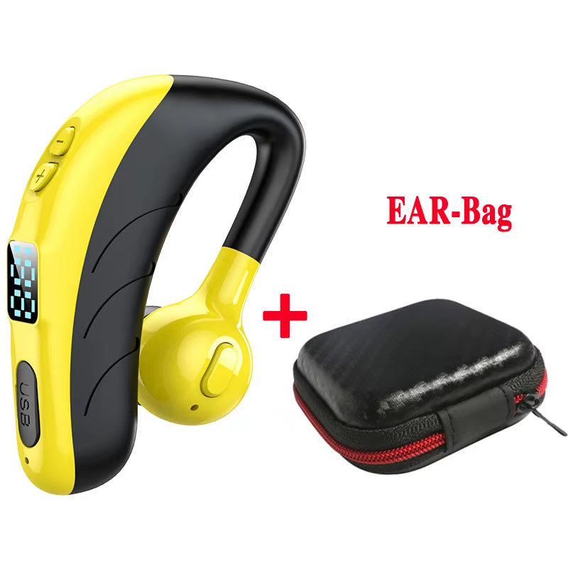 X13 Single Ear Earphone Bluetooth 5.1 Long Standby Business Wireless Headphone Game Headset Sports Noise Reduction Handsfree Cal