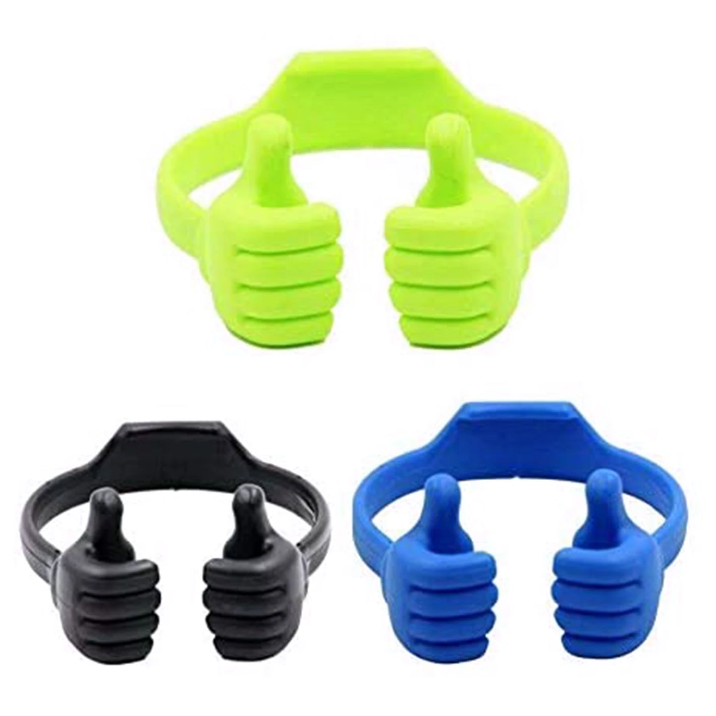 Thumbs up Mobile Cell Phone Holder Movie Watching Lazy Bed Desktop Mount Stand Silicone  Cellphone Tablet Desk Holder