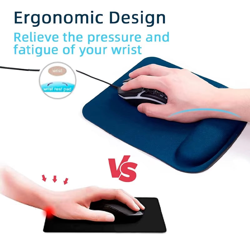 EVA Wrist Guard Mouse Pad Relieves Hand Fatigue and Supports the Wrist Making It Soft Easy to Clean Dirt Resistant Delicate